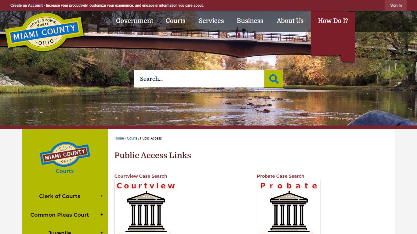 Public Access Links | Miami County, OH - Official Website